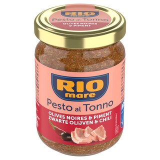 Rio Mare | Pesto | Avec thon | Olives noires 