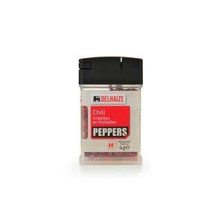 Delhaize | Epices | chilli | rondelles 