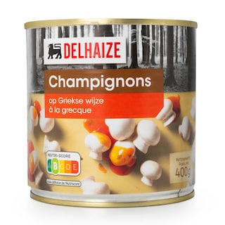 Delhaize | Champignons | Hele | A la grecque 