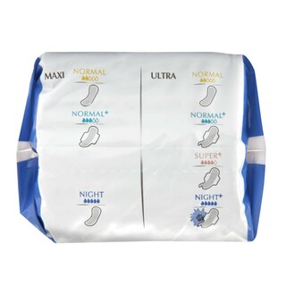 Delhaize | Care | Serviette hygiéniques | Ultra nuit 10 pc