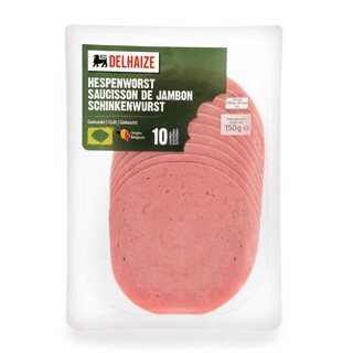Delhaize | Saucisson de jambon | Tranches 