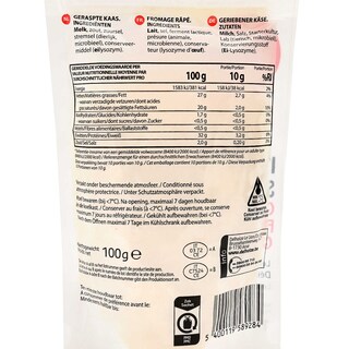 Delhaize | Italian Style fromage râpé 100 gr