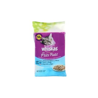 Whiskas | Aliment chat | Les p'tits plats | Poisson 