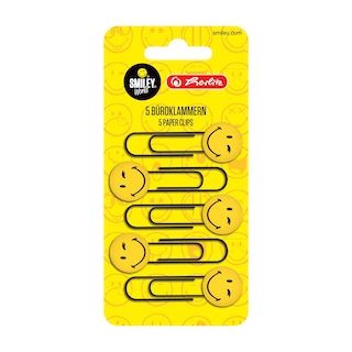 Herlitz | Paperclips | Smiley 
