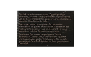 Taste of Inspirations | Citrons Givrés | Avec glace citron 