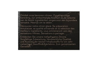 Taste of Inspirations | Citrons Givrés | Avec glace citron 