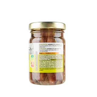 Delhaize | Anchois | Filets | Allongés | Huile d'olive 