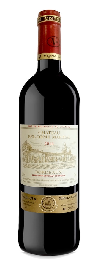 France - Frankrijk | Bordeaux - Bordeaux AC | Château Bel-Orme Martial 2016 Rouge 