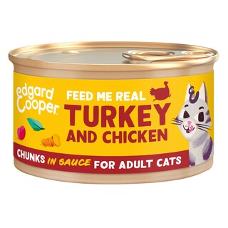 Edgard & Cooper | Kat | Kip en kalkoen | Saus 