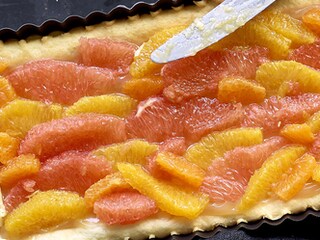 Tarte aux agrumes
