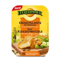 Kaasschnitzels | Kruiden & pompoenpitten