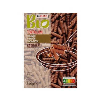 Delhaize | Bio | Pasta | Tortiglioni | Boekweit | Bio 