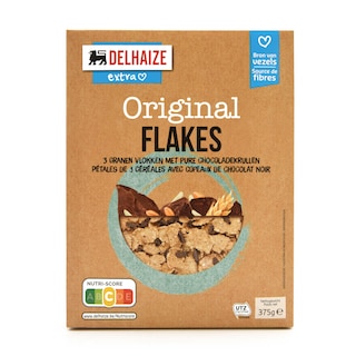 Volkorentarwe |  rijstvlokken | chocolade