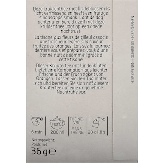 Delhaize | Bio | Kruidenthee | Goodnight | Zakjes | Bio 