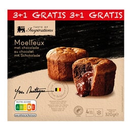 Taste of Inspirations | Moelleux | Met chocolade | 3+1 gratis 