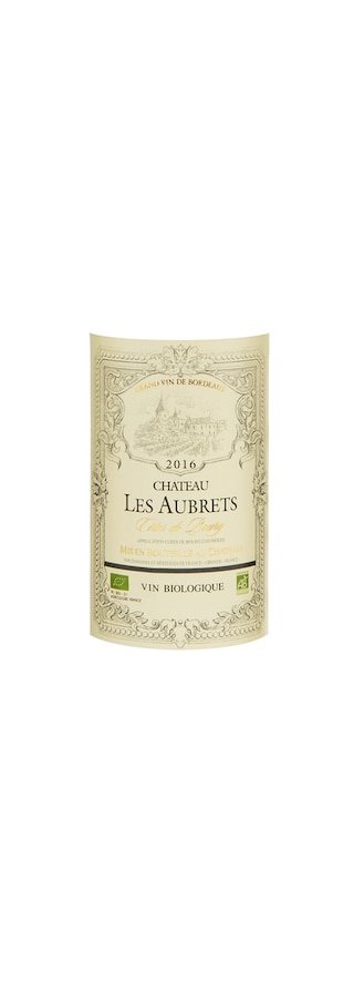 France - Frankrijk | Bordeaux - Côte de Bourg | Château Les Aubrets 2017 | BIO 