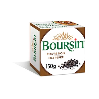 Boursin | Verse roomkaas | Peper | 150g 