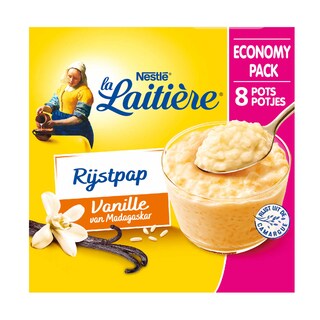 La Laitière | Vanille | Riz au lait | 7+1 gratuit 