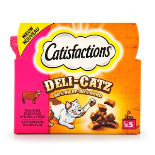 Catisfactions | Snack Chat | Deli | Boeuf 
