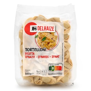 Delhaize | Tortelloni | Ricotte | Epinards 
