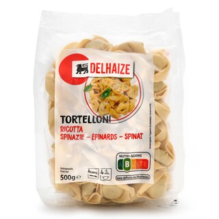 Delhaize | Tortelloni | Ricotte | Spinazie 