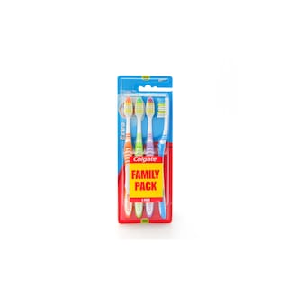 Colgate | Brosses à dents | Extra clean medium quattro 