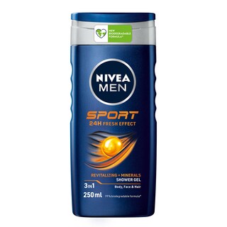 Nivea | Men | Douche Gel | Men | Sport | 250ml 25 cl