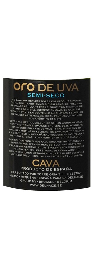 Oro De Uva | Cava | Demi-sec 