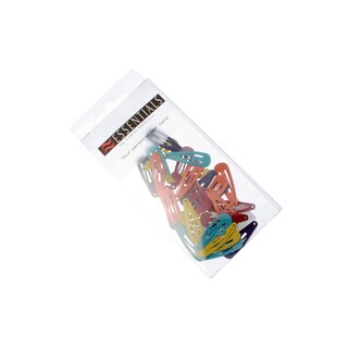 Delhaize | Care | Gekleurde haarklemmen klikklak | 3 cm 