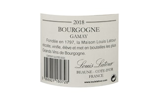 France - Frankrijk | Bourgogne - Bourgogne | Bourgogne Gamay 2018 | Louis Latour 