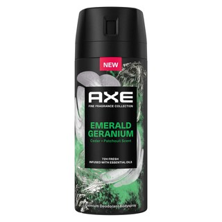 Axe | Déodorant | Fine Fragrance | Spray | Emerald Geranium | 150 ml 