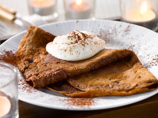 Pannenkoeken van chocolade