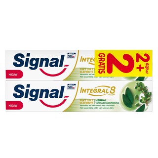 Signal | Tandpasta |Herbal gum | 2+2 gr 