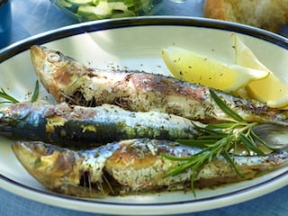 Sardines met pittige kruiden