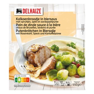 Delhaize | Roulade | Dinde | Sauce bière 