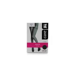 Delhaize | Care | Promo panty voile zwart  L 