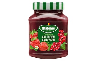 Materne | Aardbeï-RodeBessenconfituur 