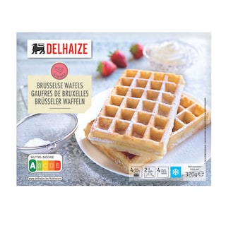 Delhaize | brusselse wafels 4 st 