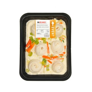 Delhaize | Tongscharrol witte wijnsaus 