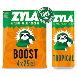 Zyla | Energy drink | Boost | Tropical 