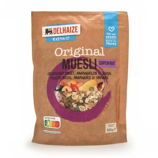 Delhaize | Ontbijtgranen | Muesli | Superfruit 