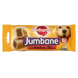 Pedigree | Aliment chien | Jumbone medium | Boeuf 