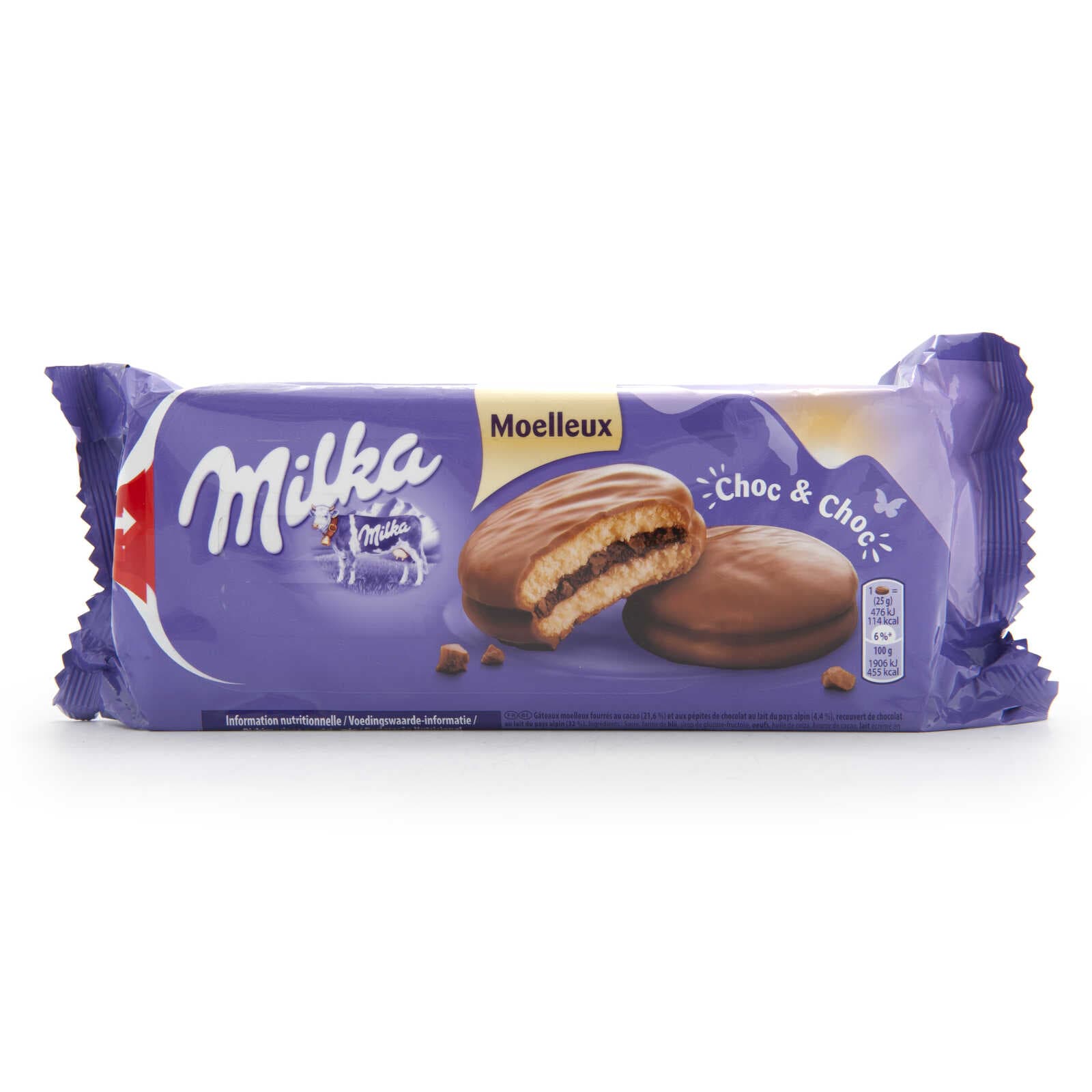 Milka Cakes Choc And Choc Chocolade 175 Gr Delhaize