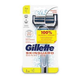 Gillette | Scheermes | Skinguard | Huid | Gevoelig 