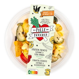 La Fille du Boucher | Pasta Pesto Rosso 