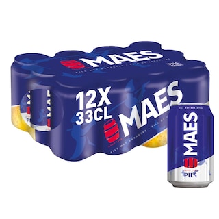 Maes | Bière | Pils | 5,2% ALC. | Boite 
