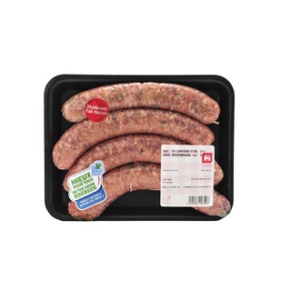 Delhaize | Saucisse de campagne + oignons 2+2 
