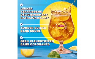 Lipton | Ice Tea | Bruisende | Zero 8 x 33 cl