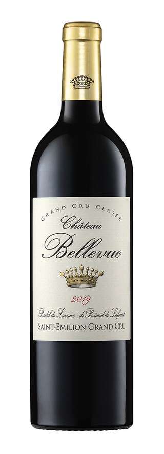 France - Frankrijk | Bordeaux Saint-Emilion | Château Bellevue Grand Cru | Houten Kist | 2019 | Rood 