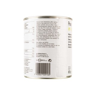 Delhaize | Peren | Half | Siroop | Blik 455 gr